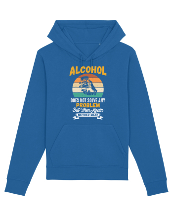 pt iubitorii de bere - Alcohol does not solve any problems Royal Blue
