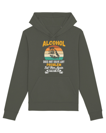 pt iubitorii de bere - Alcohol does not solve any problems Khaki