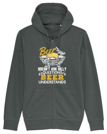 pt iubitorii de bere - Beer does not ask silly questions Anthracite