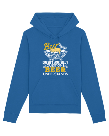 pt iubitorii de bere - Beer does not ask silly questions Royal Blue