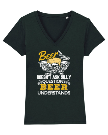 pt iubitorii de bere - Beer does not ask silly questions Black