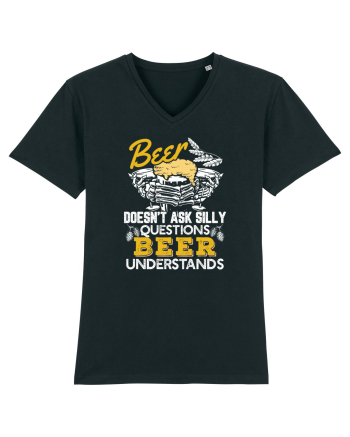 pt iubitorii de bere - Beer does not ask silly questions Black