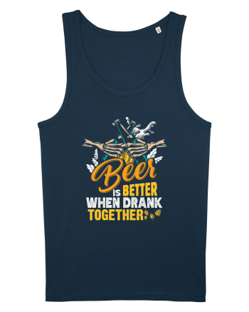 pt iubitorii de bere - Beer is better when drank together Navy