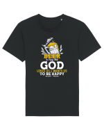 pt iubitorii de bere - Beer is proof that god loves us Tricou mânecă scurtă Unisex Rocker