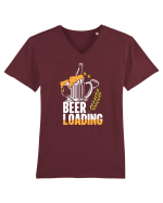 pt iubitorii de bere - Beer loading Tricou mânecă scurtă guler V Bărbat Presenter