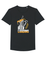 pt iubitorii de bere - Beer loading Tricou mânecă scurtă guler larg Bărbat Skater