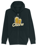 pt iubitorii de bere - Cheers Hanorac cu fermoar Unisex Connector