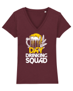 pt iubitorii de bere - Day drinking squad Tricou mânecă scurtă guler V Damă Evoker