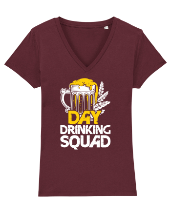 pt iubitorii de bere - Day drinking squad Burgundy