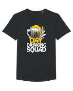 pt iubitorii de bere - Day drinking squad Tricou mânecă scurtă guler larg Bărbat Skater