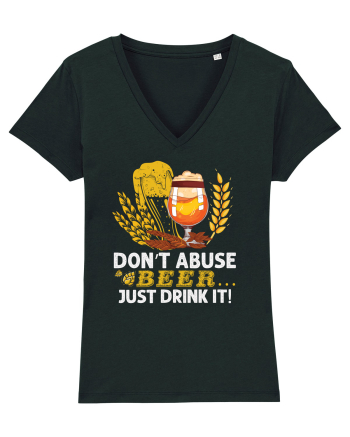 pt iubitorii de bere - Do not abuse beer Black