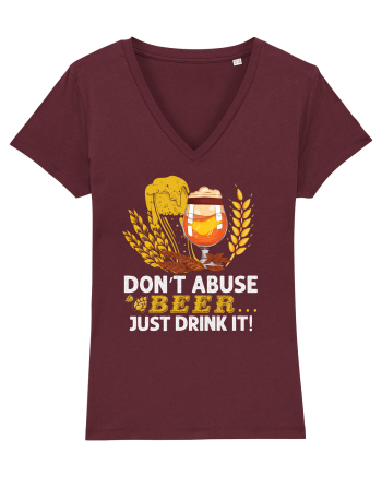 pt iubitorii de bere - Do not abuse beer Burgundy