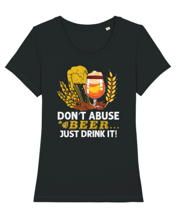pt iubitorii de bere - Do not abuse beer Black