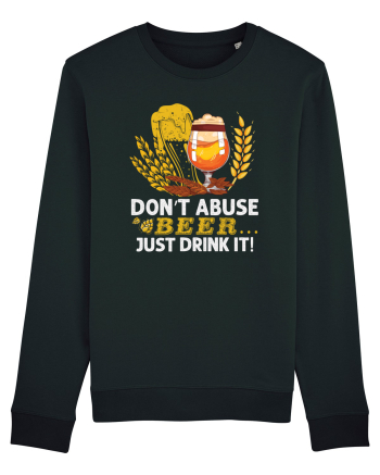 pt iubitorii de bere - Do not abuse beer Black