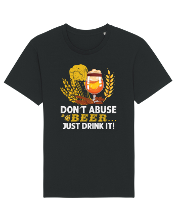 pt iubitorii de bere - Do not abuse beer Black