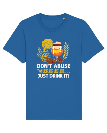 pt iubitorii de bere - Do not abuse beer Royal Blue