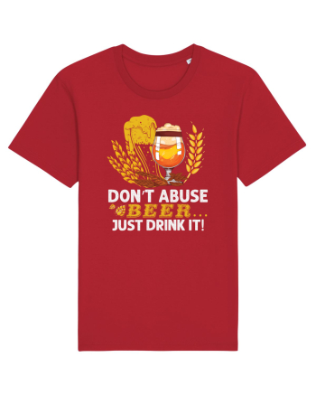 pt iubitorii de bere - Do not abuse beer Red