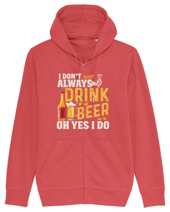 pt iubitorii de bere - I do not always drink beer Carmine Red