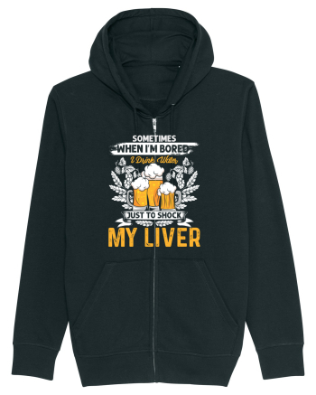 pt iubitorii de bere - I drink water just to shock my liver Black