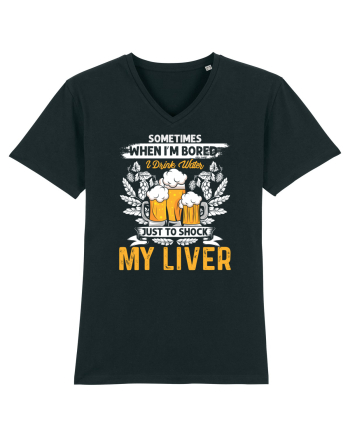 pt iubitorii de bere - I drink water just to shock my liver Black