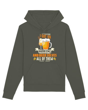 pt iubitorii de bere - I got 99 problems and beer solves all of them Khaki