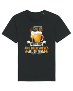 pt iubitorii de bere - I got 99 problems and beer solves all of them Tricou mânecă scurtă Unisex Rocker