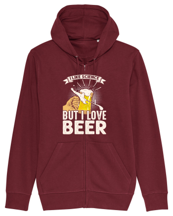 pt iubitorii de bere - I like science but I love beer Burgundy