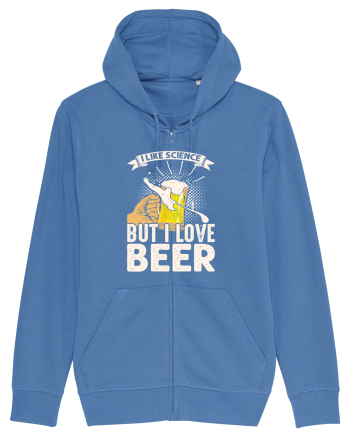 pt iubitorii de bere - I like science but I love beer Bright Blue