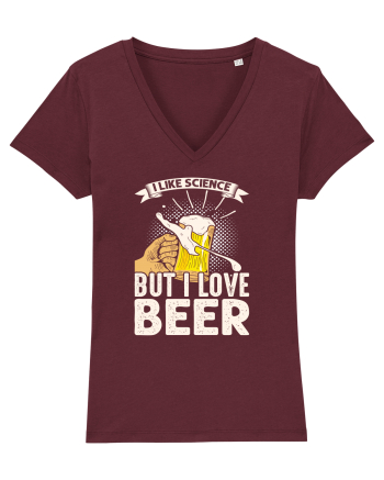 pt iubitorii de bere - I like science but I love beer Burgundy
