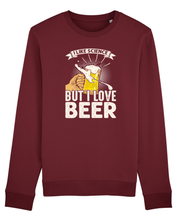 pt iubitorii de bere - I like science but I love beer Burgundy