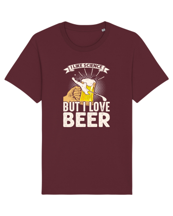 pt iubitorii de bere - I like science but I love beer Burgundy