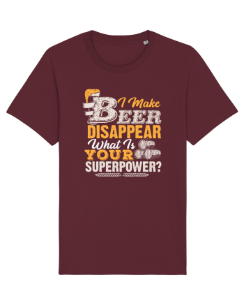 pt iubitorii de bere - I make beer disappear Burgundy