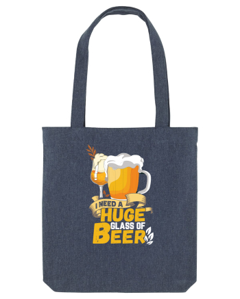 pt iubitorii de bere - I need a huge glass of beer Midnight Blue