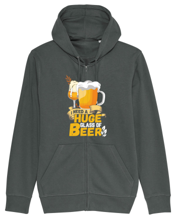 pt iubitorii de bere - I need a huge glass of beer Anthracite