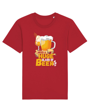 pt iubitorii de bere - I need a huge glass of beer Red