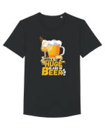 pt iubitorii de bere - I need a huge glass of beer Tricou mânecă scurtă guler larg Bărbat Skater