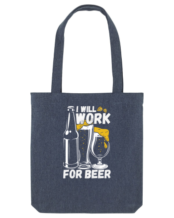 pt iubitorii de bere - I will work for beer Midnight Blue