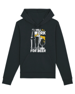 pt iubitorii de bere - I will work for beer Hanorac Unisex Drummer