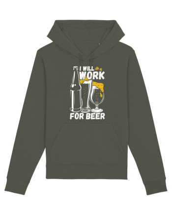 pt iubitorii de bere - I will work for beer Khaki