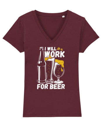 pt iubitorii de bere - I will work for beer Burgundy