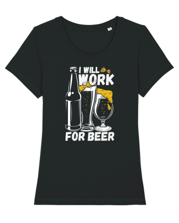 pt iubitorii de bere - I will work for beer Black