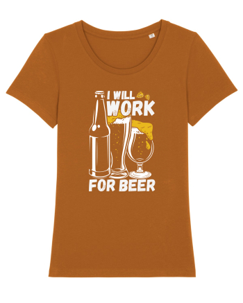 pt iubitorii de bere - I will work for beer Roasted Orange