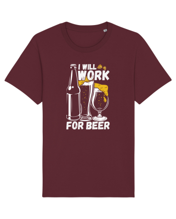 pt iubitorii de bere - I will work for beer Burgundy