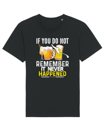 pt iubitorii de bere - If you do not remember it never happened Black