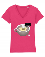 Special Tea Tricou mânecă scurtă guler V Damă Evoker