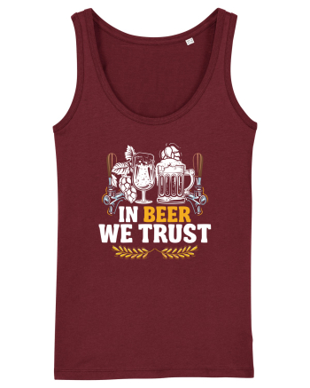 pt iubitorii de bere - In beer we trust Burgundy