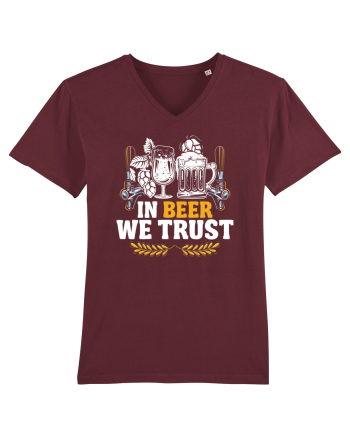 pt iubitorii de bere - In beer we trust Burgundy