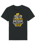 pt iubitorii de bere - It is my birthday buy me a beer Tricou mânecă scurtă Unisex Rocker