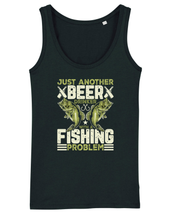 pt iubitorii de bere - Just another beer drinker with a fishing problem Black