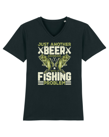 pt iubitorii de bere - Just another beer drinker with a fishing problem Black